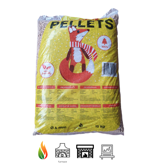 Premium wood pellets "Red Foxy" (or similar) 1